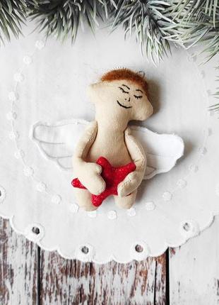 Игрушка на елку "ангел"