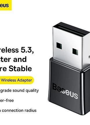 Адаптер bluetooth v5.3 baseus ba07 usb-a черный (zjba010001)