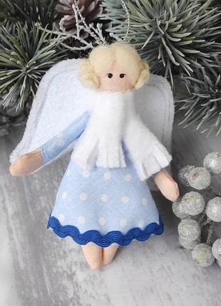Игрушка на елку "рождественский ангел"