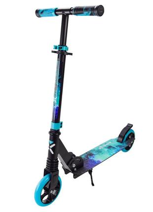 Самокат городской 2-х колесный scooter extreme sk2433(black) черный