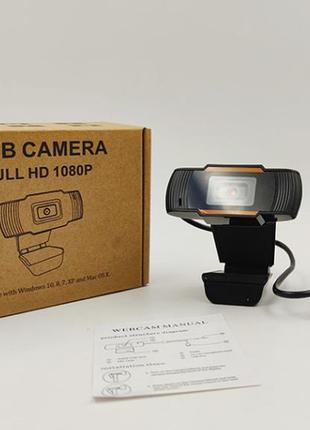 Web camera hd 720p з мікрофоном, камера для пк web-camera m110 фото