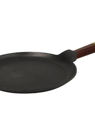 Сковорода для млинців чавунна optima-bordo 240 х 15 мм
