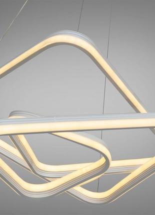 Подвесная led-люстра с диммером diasha и пультом ду 1891wh