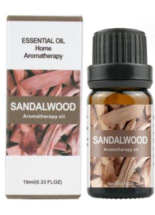 Ароматическое масло сандал 10 мл , арома масло для ароматерапии, релаксации, медитации