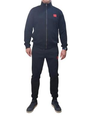 Костюм спортивний чоловічий boss hb-7183 black 2xl