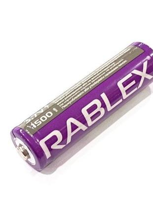 Акумулятор 18650 rablex 1500mah li-ion 3.7v