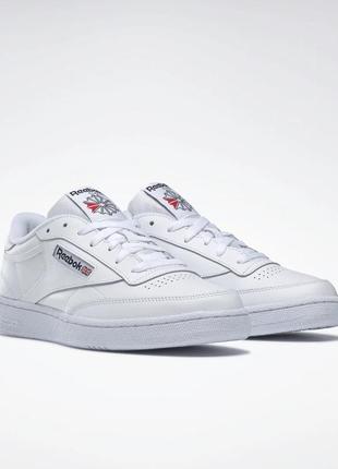 Кеды, кроссовки reebok club c 85 . оригинал. р-р 431 фото