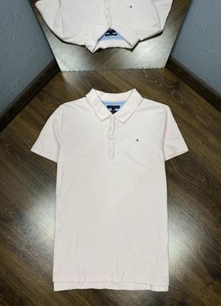 Женское поло tommy hilfiger