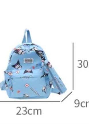 Дитячий рюкзак пенал куромі хелло кітті kuromi, нові3 фото