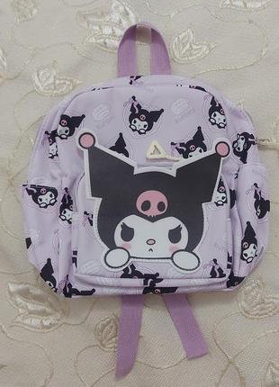 Дитячий рюкзак куромі хелло кітті kuromi, нові4 фото