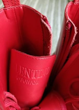 Valentino garavani кожаные сапоги2 фото