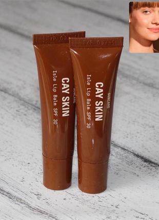 Cay skin isle lip balm spf 30 бальзам для губ із захистом від сонця3 фото