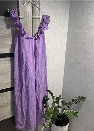 Нежное лиловое платье h&m8 фото