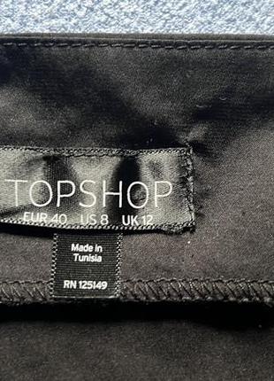 Туніка чорна topshop 40 розмір5 фото