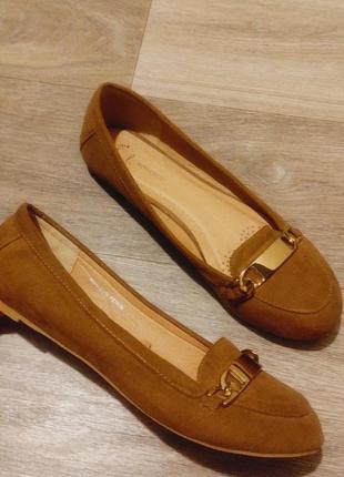 Женские лоферы, мокасины, туфли, балетки