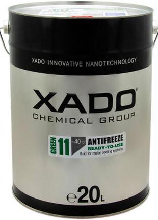 Антифриз xado green 11 -40 20 л (xa 58506)