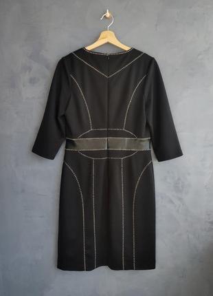 Крута чорна сукня силует2 фото