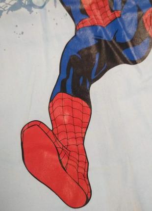 Сорочка з принтом людина-павук на 5-6 років6 фото