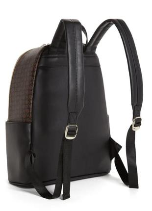 Рюкзак женский guess оригинал ella faux-leather backpack logo гесс коричневый в лого7 фото