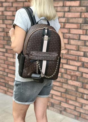 guess ella faux leather backpack logo 3250 160278854