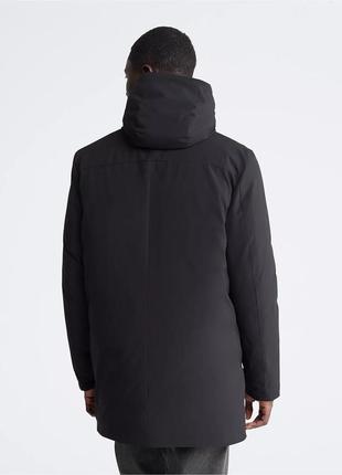 Новая куртка calvin klein (ckhooded stadium jacket black)c америки m2 фото