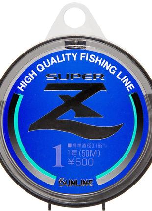 Леска sunline super z hg 50m #1.0/0.165mm 2.32kg