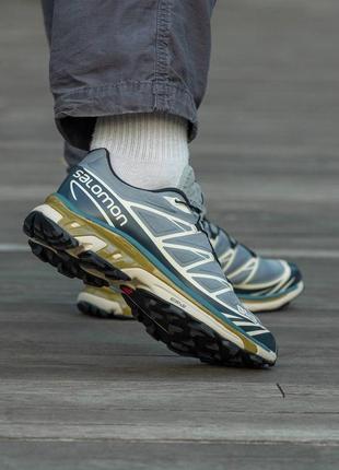 Кросівки salomon xt-6 adv grey blue 3