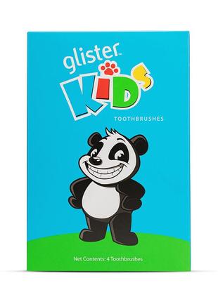 Glister kids зубные щетки для детей 4 шт