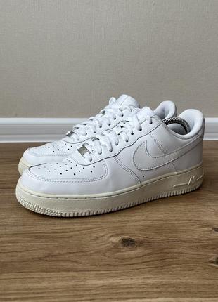 Чоловічі кросівки nike air force 1 low 07 white1 фото