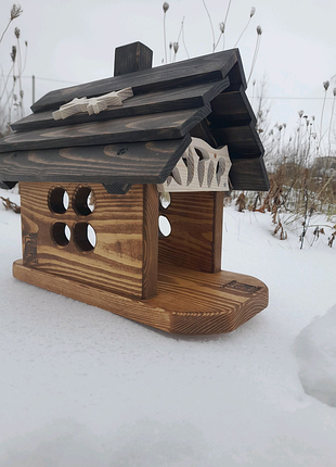 Годівничка годівниця "комора" для птахів, білок