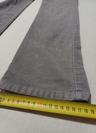 Штани сірі вельветові vintage талія 72 см levis 719-1555 w29 l34 блискавка  42 levis9 фото