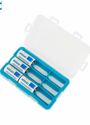 Бокс, кейс, футляр jjc bbc-9cr123 для аккумуляторов и батареи cr123, cr123a, 16340