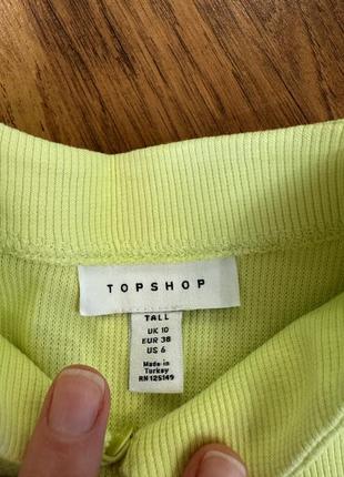Topshop топ у рубчик3 фото