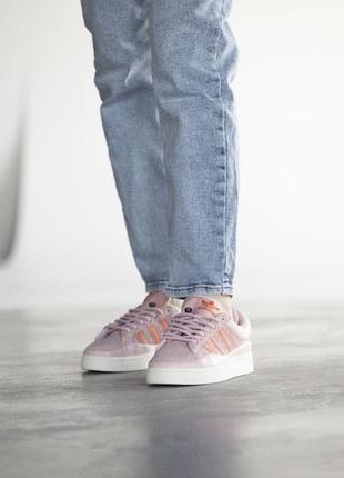 Adidas campus x bad bunny pink beige
