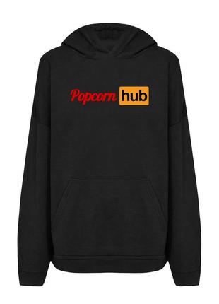 Худи с принтом "popcorn hub"