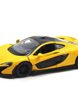 Машинка "mclaren collection 5", желтая