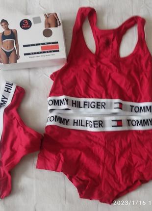 Женский комплект tommy hilfiger 3 in 1 original