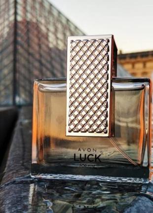 Туалетна вода avon luck для нього (75 мл) ейвон лак, лук1 фото