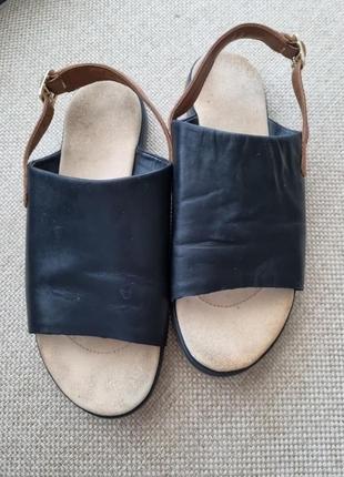 Кожаные босоножки clarke