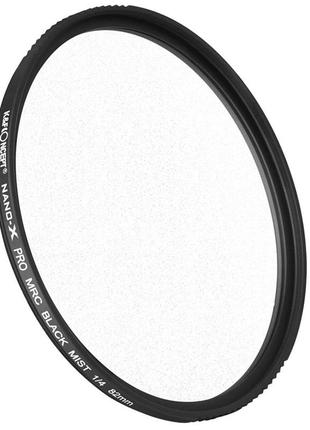 Светофильтр k&f concept 62 mm nanox black mist 1/4