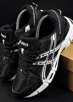 Кросівки чоловічі asics gel - kahana 8 black & white