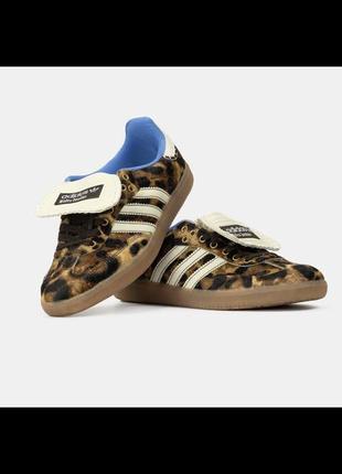 Adidas samba x wales & bones black ponny3 фото