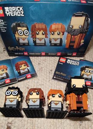 Lego harry potter гаррі потер brick headz 40495 лого
всі деталі інструкція коробка
ідеальний стан
