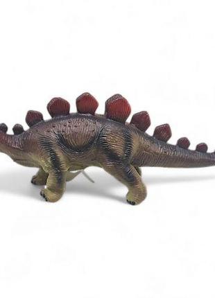 Фігурка динозавра гумова "стегозавр" (вид 2)