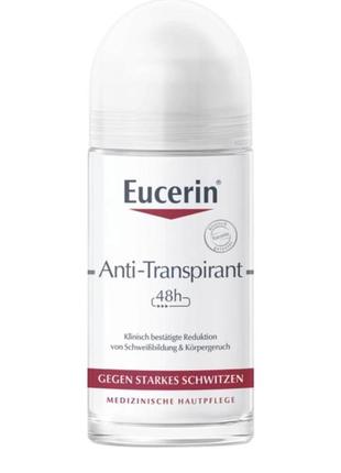 Eucerin роликовий антиперспірант eucerin 48 годин захисту 50 мл