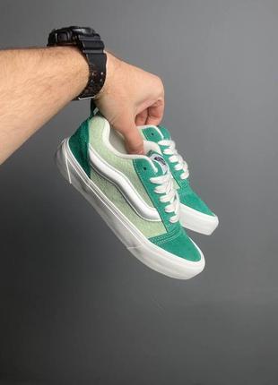 Жіночі кеди vans knu skool green⚡️