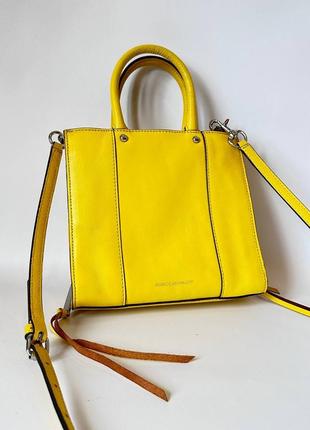 Rebecca minkoff кожаная сумка