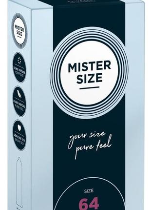 Презервативи mister size (64 мм) 10 шт