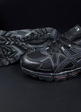 Кросівки чоловічі asics gel - kahana 8 all black3 фото