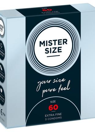 Презервативи mister size (60 мм) 3 шт